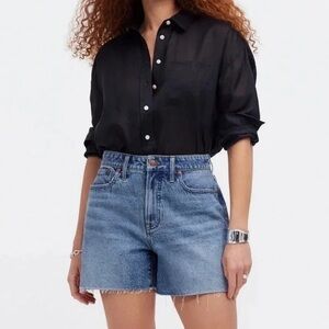 Madewell The Curvy Perfect Jean Short